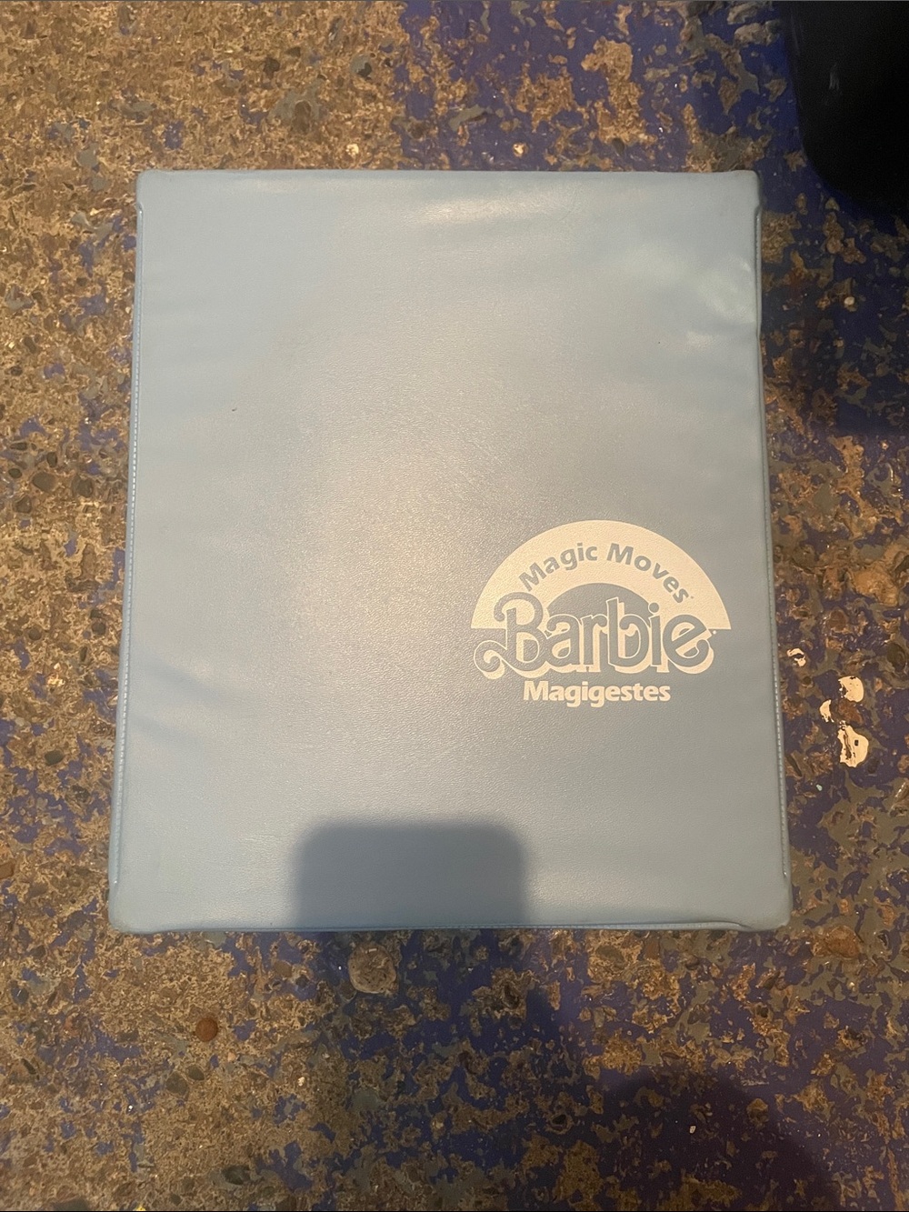 Barbie Light Blue Party Backdrop Cover with Logo